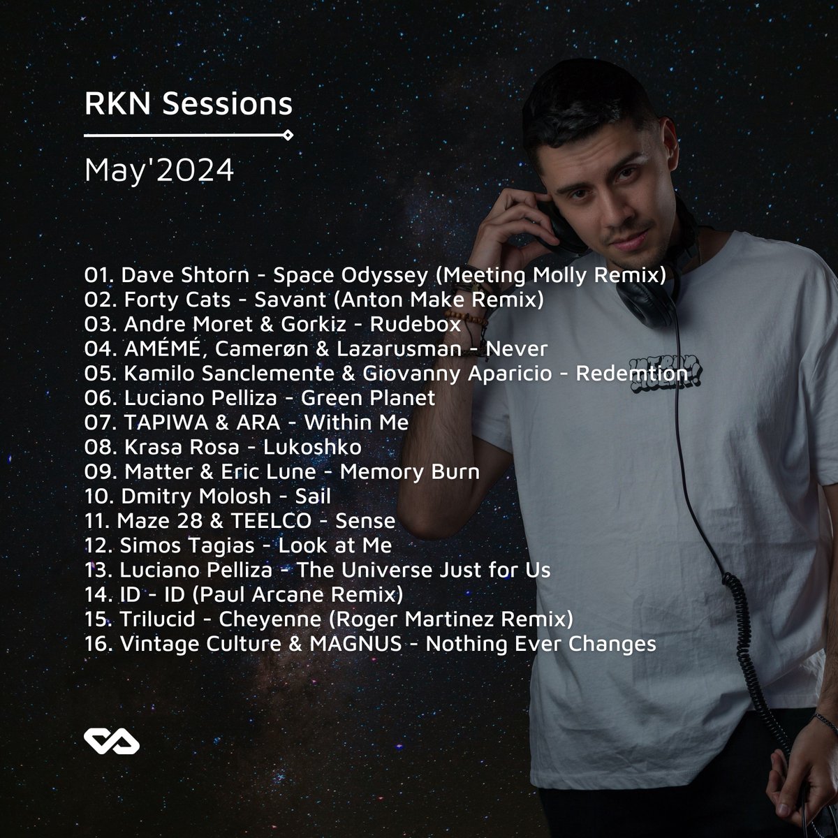 May edition of RKN Sessions - featuring a new ID remix of mine 🚀✨ now streaming on youtube & soundcloud 🎧