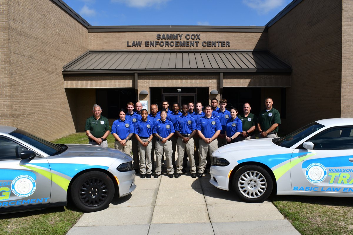 Congratulations to the Class of 2024 at Robeson Community College! Basic Law Enforcement Training