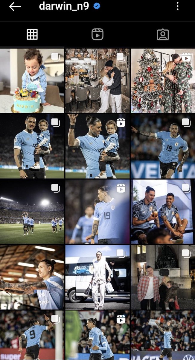 Darwin Nunez has deleted all photos about Liverpool on his Instagram ❌ There are only photos left with Uruguay or Benfica. 👀