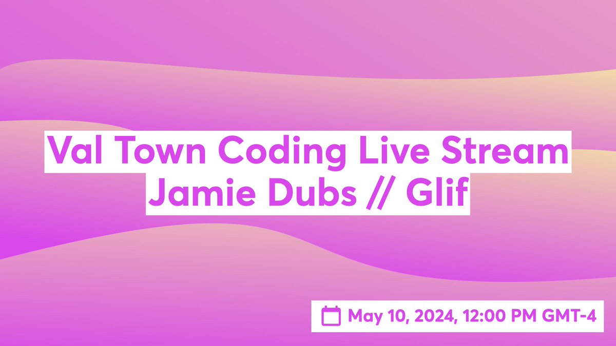 Now featuring @jamiew from Glif, an AI Art Playground Will we make vals for glifs or glifs for vals?