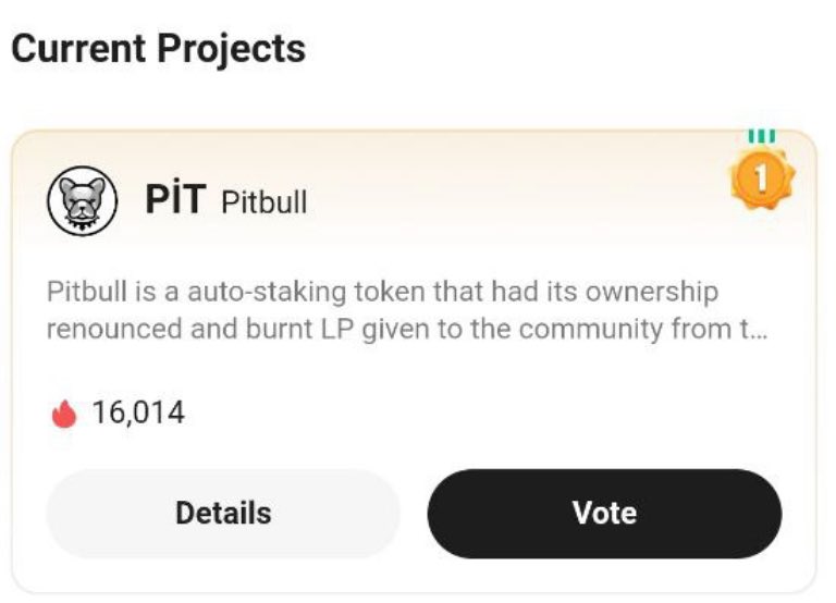 ✨ Pitbull officially joins the Second Phase of #GemVote on @kucoincom! Complete the tasks as written below to be eligible to vote for PIT 👇 kucoin.com/announcement/e…