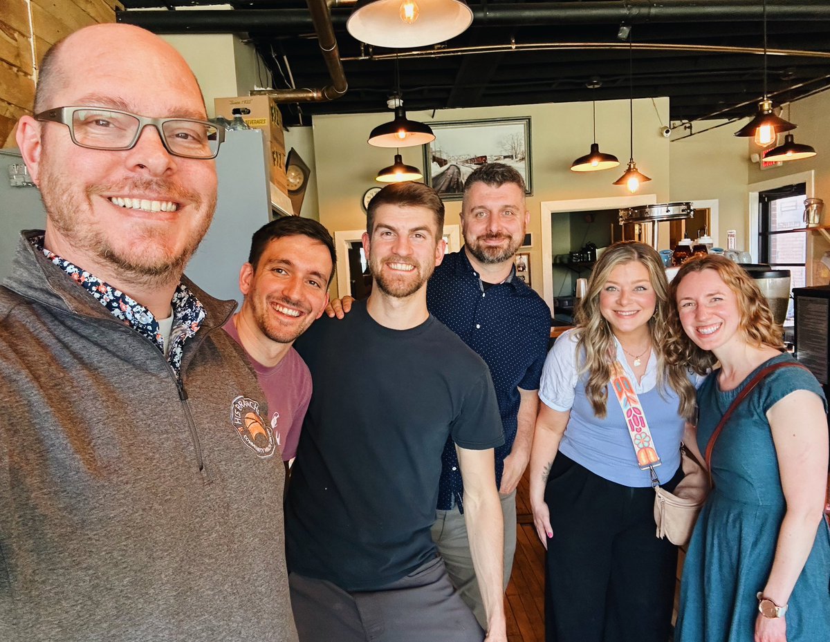 Coffee x Community. 

This past week our Marketing Committee visited @newcityroc to collaborate on creating a blend to celebrate and support our neighborhood. Be on the lookout… 👀