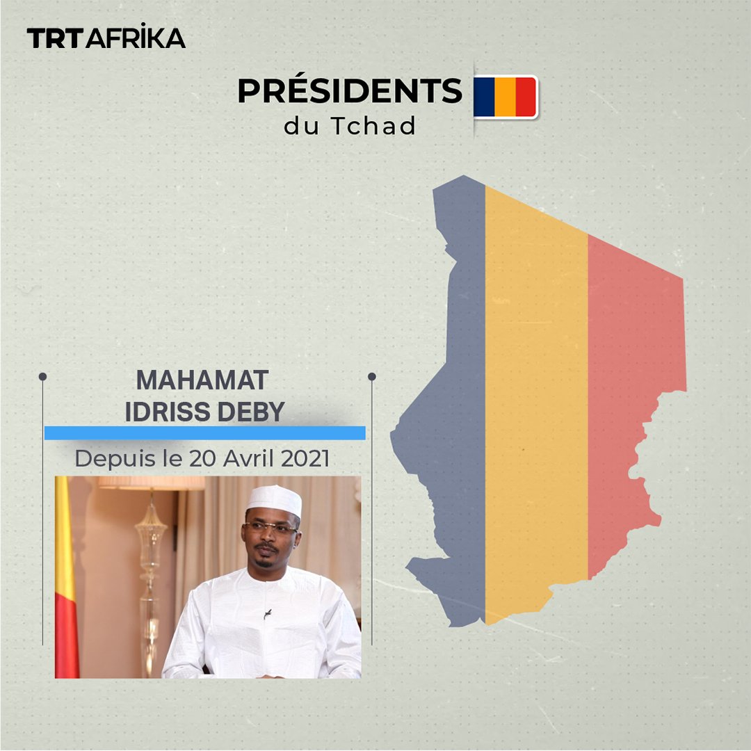 Le Tchad est une immense pays de l’Afrique centrale dont l’histoire politique a été très mouvementée depuis la proclamation de son indépendance en 1960 par François Tombalbaye, qui sera assassiné 15 ans plus tard. Huit chefs d’État se sont succédés à la tête de ce pays