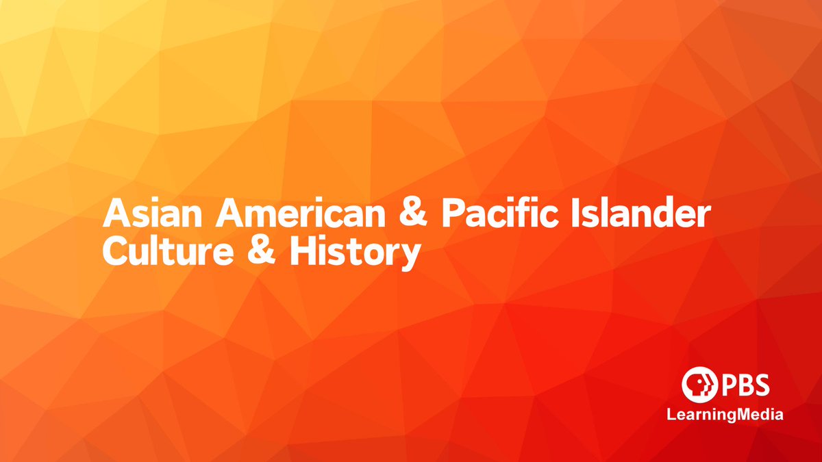 40+ classroom resources from @pbsteachers in celebration of #AAPIHeritageMonth! Free, standards-aligned, and ready to implement. Access the folder here 📂⤵️: ny.pbslearningmedia.org/shared/1165858… @WMHTPubMedia @TSTboces @goRCLS @albanyschools @MrsMurat @MrPeckHistoryWS @nysed_news #sschat