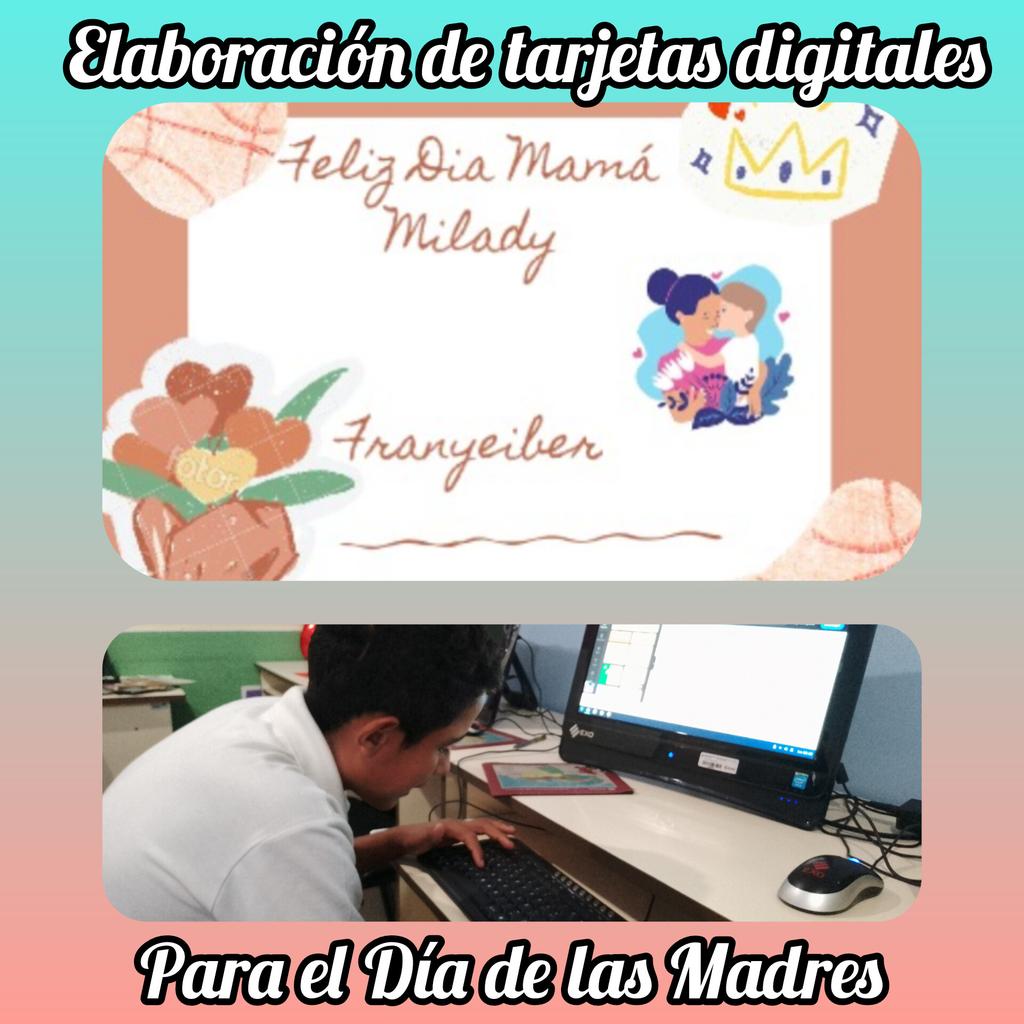 #6Mayo  #PatriaSeguraConNico Desde el Cbit Icorne los estudiantes hacen uso del Editor Fotor para el diseño de tarjetas digitales para el Día de las Madres 
<a href="/NicolasMaduro/">Nicolás Maduro</a> 
@MPPEDUCACION 
<a href="/_LaAvanzadora/">Yelitze Santaella</a> 
<a href="/Fundabit_/">FundabitOficial</a> 
<a href="/leivi24/">Leivi/Oceanía</a> 
<a href="/EleamerAbdala/">Eleamer Elkatrib</a> 
<a href="/Dimary08/">D!mary_Anzola</a>