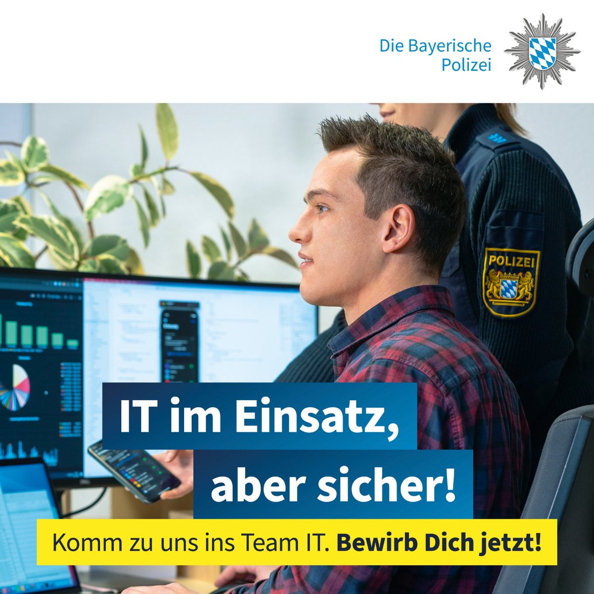 #Stellenausschreibung Zur Verstärkung unseres Teams suchen wir einen IT-Professional (m/w/d) für die Softwareentwicklung. Alle Infos unter: bevi.polizei.bayern.de/index.php?ac=j… Bewerbungsschluss: 26.05.2024