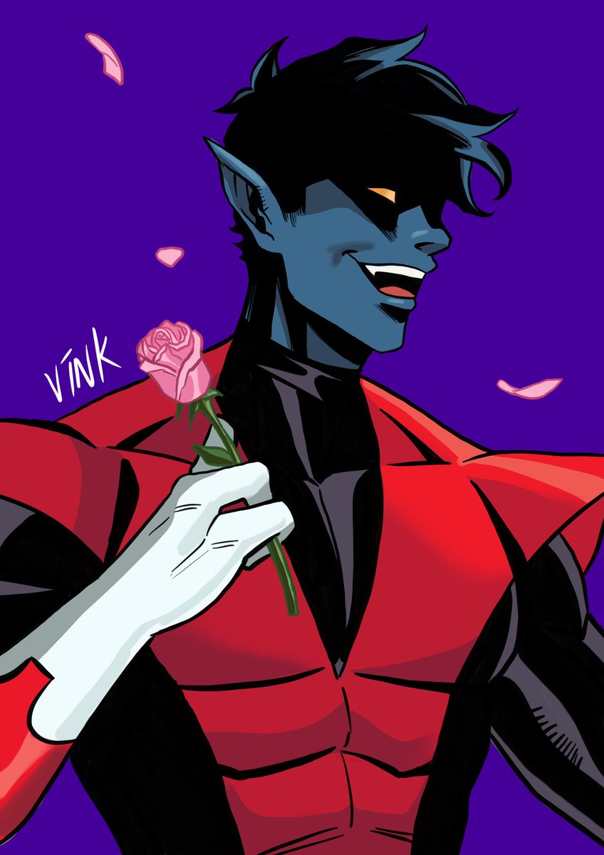 Nightcrawler fanart 💙 #nightcrawler #kurtwagner #marvel #xmen #xmen97