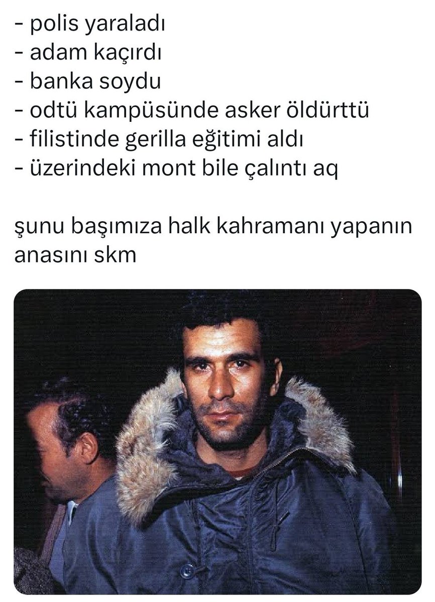 Bu şerefsiz piç kahraman değil soysuz teröristtir.. NOKTA.