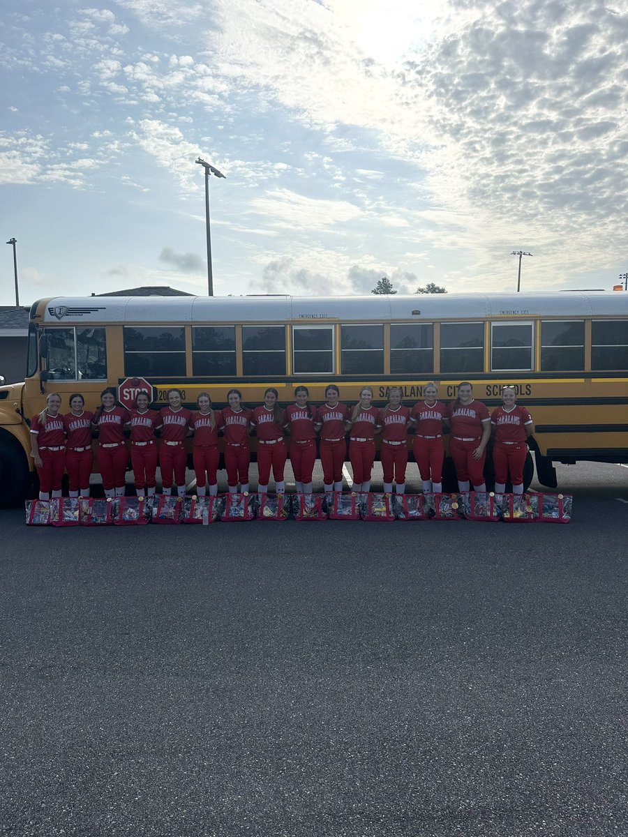 Regional Bound! Thanks to the parents for the goodie bags! 🥎❤️ #GoSpartans #BMC