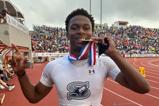 At the UIL State Track Meet over the weekend, #TexasTech signees Malik Esquerra (@Malik_Esquerra), Adam Hill (@AdamHill_5) and J'Koby Williams (@WilliamsJkoby) became state champions! We look back at the weekend along with some Red Raider commits and targets who shined in…