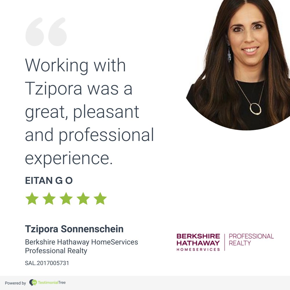 Congratulations Tzipora Sonnenschein on another AMAZING #5StarReview 🤩🤩🤩🤩🤩 #themichaelkaimteam #kaimteam #BHHSPro #BHHS #BHHSrealestate #clevelandrealestate #akronrealestate #realestate