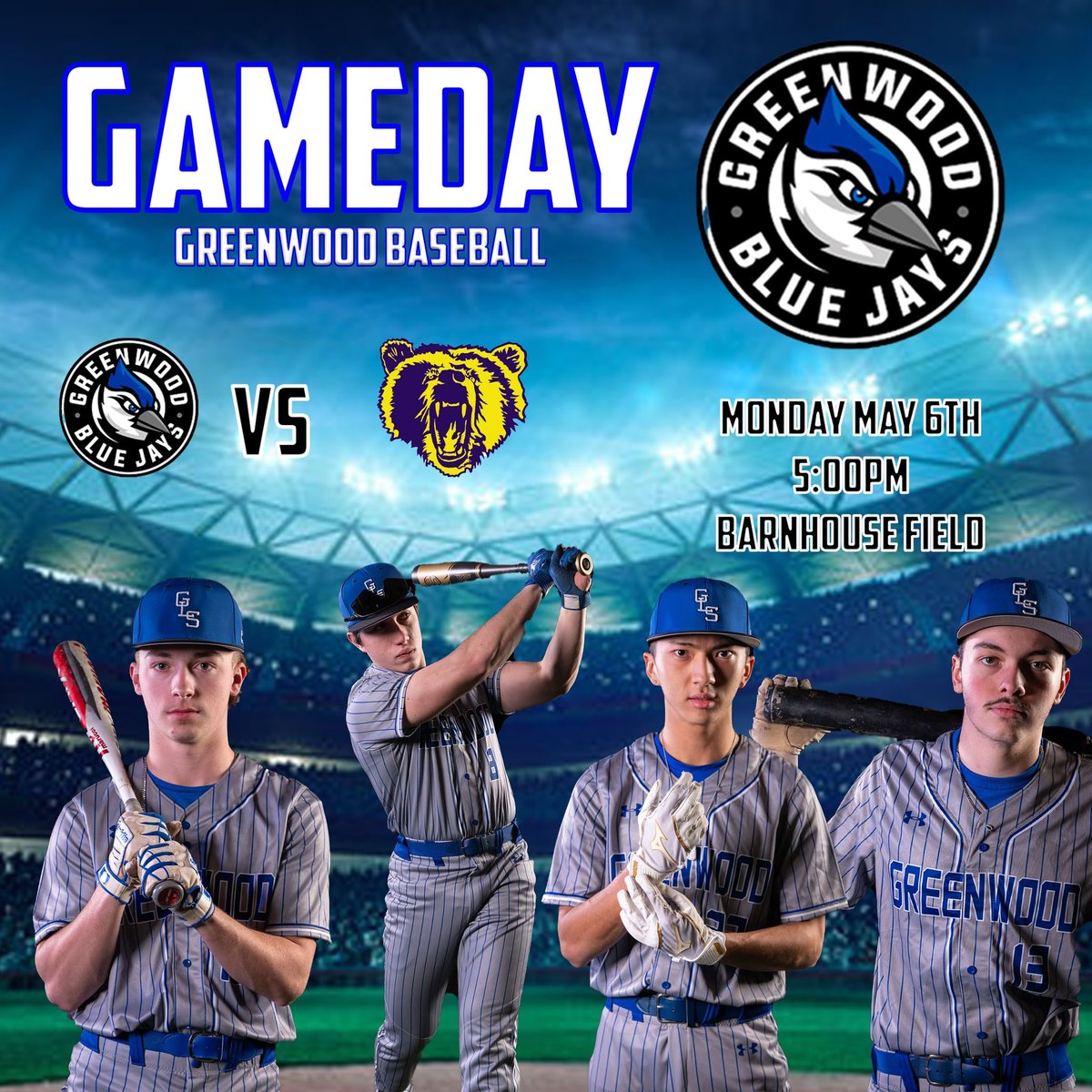 Come help us celebrate these guys today for their last home game of the year! Today 5:00pm @ the Barnhouse.