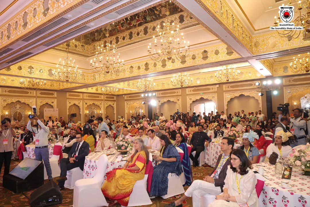 The inaugural edition of the 'Wed In India' Expo 2024 commenced with grandeur and enthusiasm at the historic Rambagh Palace and Sawai Man Mahal.

 @rajasthan_tourism @ficci_india @rambaghpalace

#GreatIndianTravelBazaar #GITB #Jaipur  #SawaiManMahal #RambaghPalace