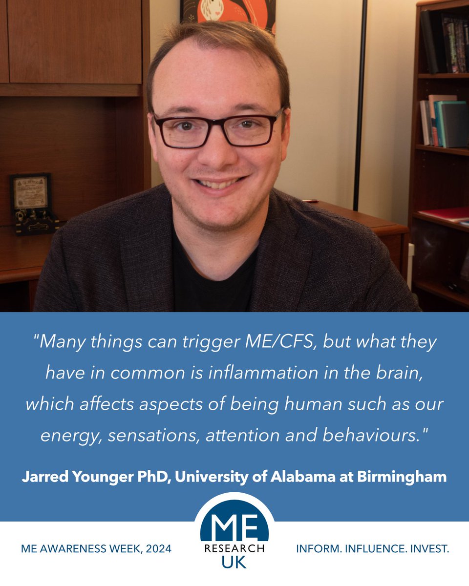 For ME Awareness Week, we asked some of our researchers what they'd like people to know about from their own research. Read more about Jarred's project: meres.uk/younger #pwME #MECFS #MEAwareness #MEAW2024