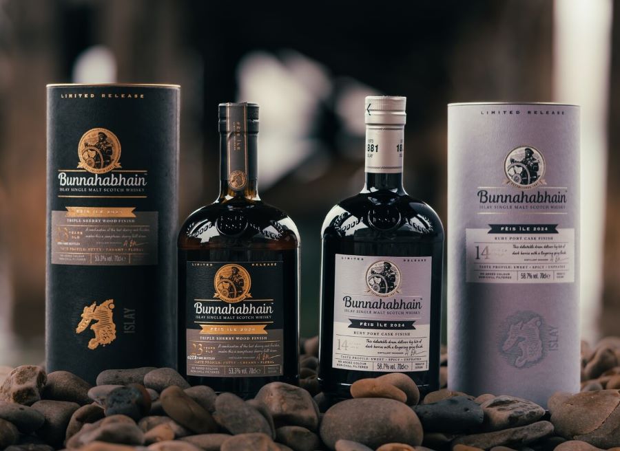 To celebrate Fèis Ìle this year, Bunnahabhain have released two exceptional limited edition bottlings. A 14 Year Old Ruby Port, and a 23 Year Old Triple Sherry.

Both are now available to purchase from our website: ow.ly/6X8e50Rxhou