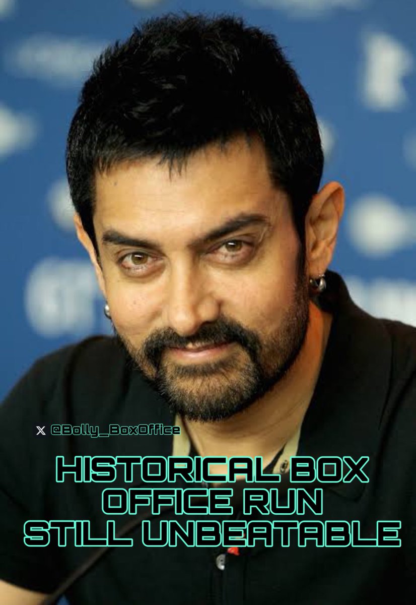 #AamirKhan’s HISTORIC RUN AT THE BOX OFFICE:

A Thread 🧵 

#AamirKhan had delivered 8 huge hits out of 10 films from January 2006 to December 2016, during this period he also did a small film named #Dhobighat which was also a average success at the box office, during this period