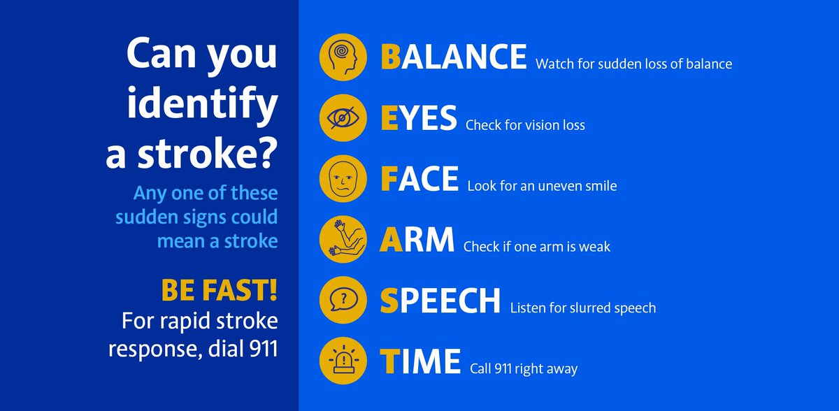 May is Stroke Awareness Month. Know the signs of stroke and save a life. If you or a loved one may be experiencing a stroke, seek medical care immediately. U.S. News ranks St. Francis Hospital as high performing in stroke care.