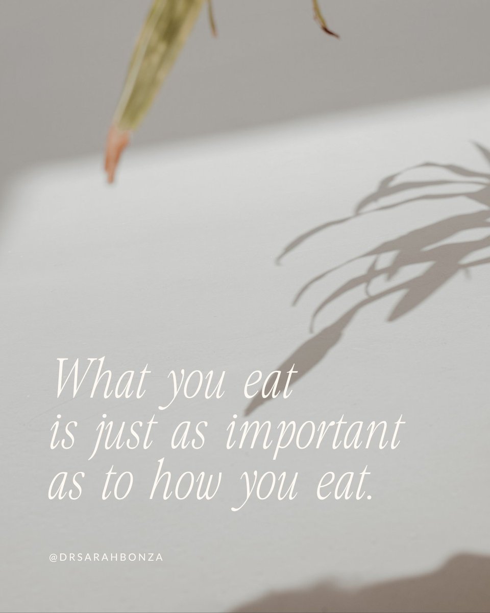 'What you eat is just as important as to how you eat.' 🍽️ During #menopause, balancing your diet and eating mindfully can impact your hormonal health. Slow down, enjoy your meals, and feel the difference! #MenopauseHealth #MindfulEating