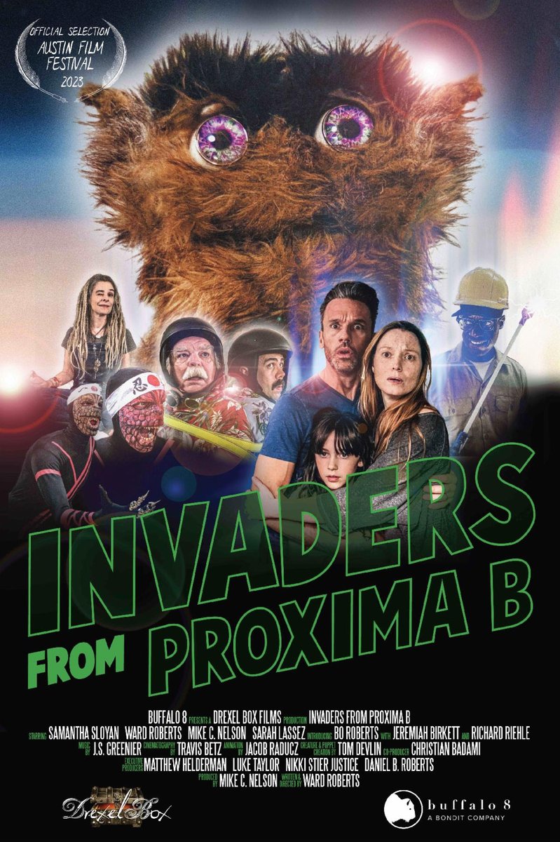 Sci-Fi Comedy INVADERS FROM PROXIMA B Beams onto Screens May 31st @Buffalo8Pro