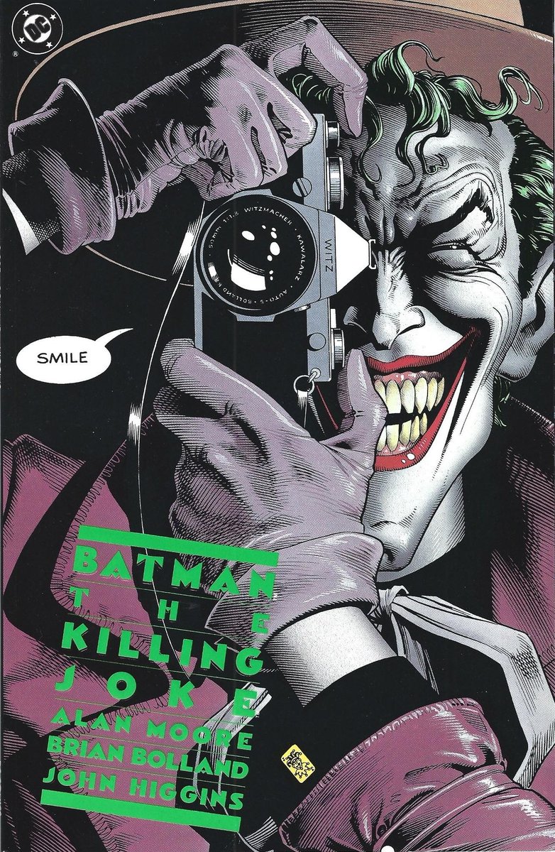 Signed comic of the day: Batman: The Killing Joke signed by @BollandBrian.