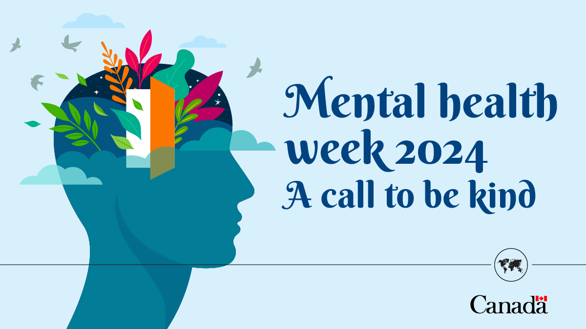 GAC employees: #MentalHealthWeek starts today! We invite you to share a random act of #Kindness with us and take part in our events to mark the week. Details on the intranet. Let's keep inspiring each other to be kind and compassionate! 💖