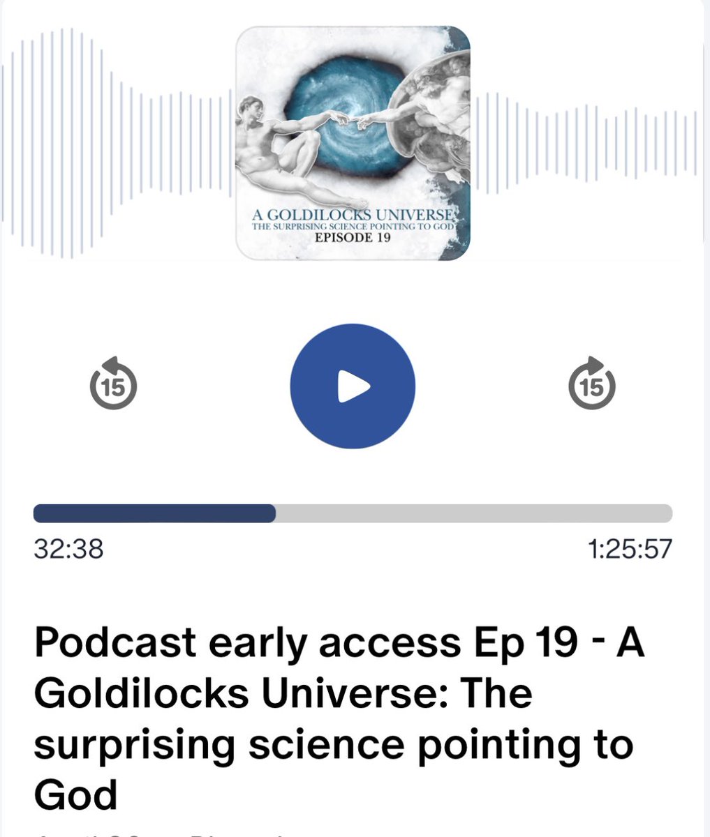 A Goldilocks Universe. You won’t want to miss the NEXT episode 19 of the Surprising Rebirth pod. I explore recent revelations in science opening up the God question. *BUT* you can listen NOW when you become a Silver or Gold supporter ☺️ Available now when you support on…