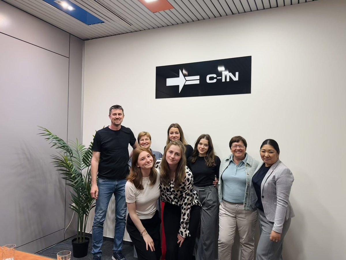 We welcome students from Belgium, Jelena and Hanne, on their internship at C-IN! 🇧🇪 We hope you enjoy your stay with us. 🤝 #cinteam #internship #students #Belgium @KOGEKANIEUWS #erasmusplus