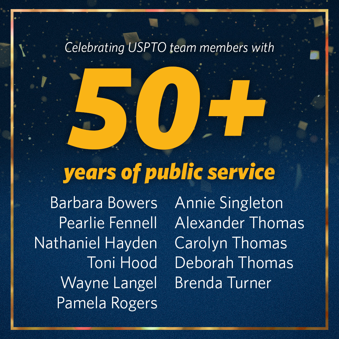 During Public Service Recognition Week, we want to give a huge shout-out to our colleagues who have served the federal government for more than 50 years! We appreciate you. #PSRW #GovPossible
