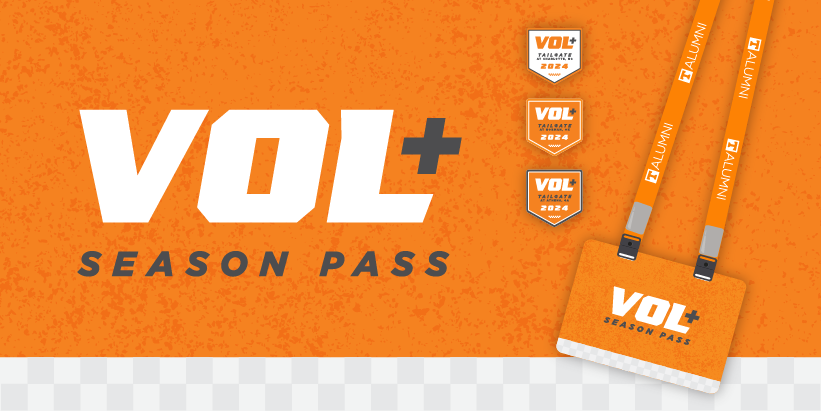 Get your ticket to the official Vol tailgates this fall! 🎟️ For the first time, @Vol_Sports and @tennalum are offering Vols this exclusive pass to our away-game tailgates, complete with exclusive swag and access. Learn more and get yours today! bit.ly/3JMLvft