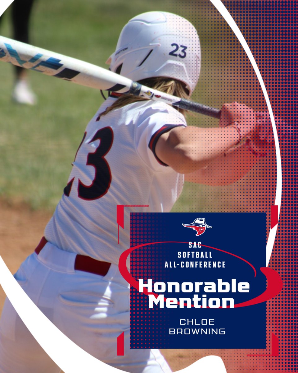 Congratulations to Chloe Browning for All-Confrence Honorable Mention Award!