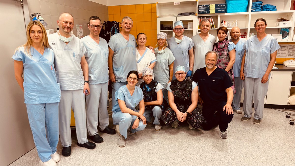 The team at St. Anne's University Hospital in Brno just completed two cases of the #AccuCinch System for #heartfailure patients in one day! Congrats to Drs. Ota Hlinomaz, Michal Rezek and Hana Moravcová for their hard work and Dr. Oleg Polonetsky for proctoring the cases.