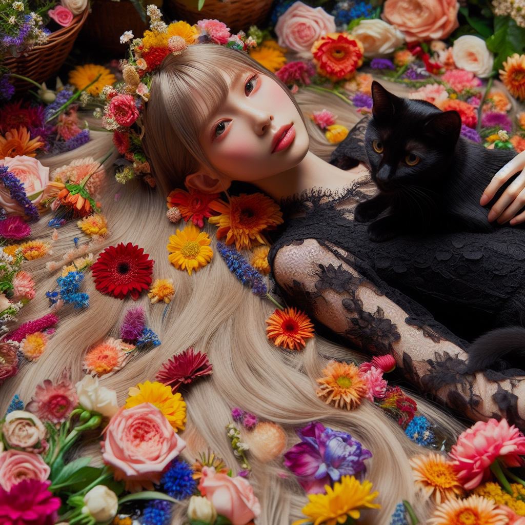 instagram.com/aitoyumetokibo…

#AIart #AIArtwork #AIArtGallery #aiartcommunity #AIartists #blackcat #cat