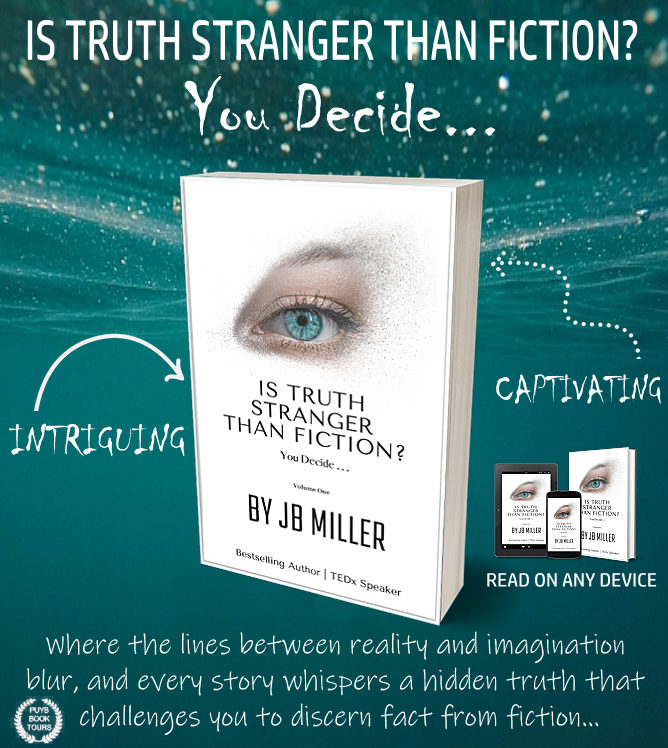 ⭐PUYB Virtual Book Club⭐: ⭐Pump Up Your Book Virtual Book Tour Kick Off⭐Is Truth Stranger Than Fiction? You Decide...by JB Miller @jbmillerauthor puybvirtualbookclub2.blogspot.com/2024/05/pump-u…