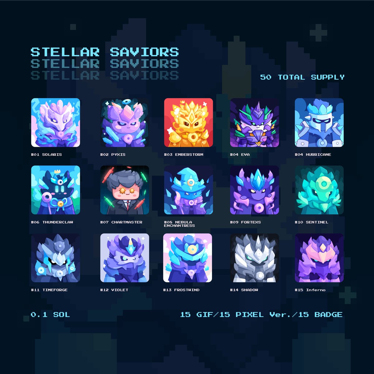 Picopops's tweet image. Gm! ⚡️

#15 Inferno [Stellar Saviors Series]
Auction is scheduled to start on May 6, 6pm (UTC)

🔗 Link Below