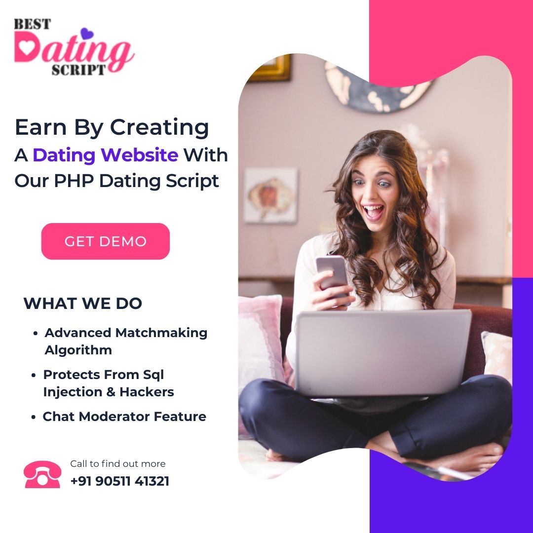 datingscripts's tweet image. You can create a powerful dating platform with our #onlinedatingscript.
Now you can create a robust matchmaking website within a few hours. Scaling and customizing the script is also easy.
Want a trial? Get it for free today!
☎️ +91 90511 41321
🌐 bestdatingscripts.com