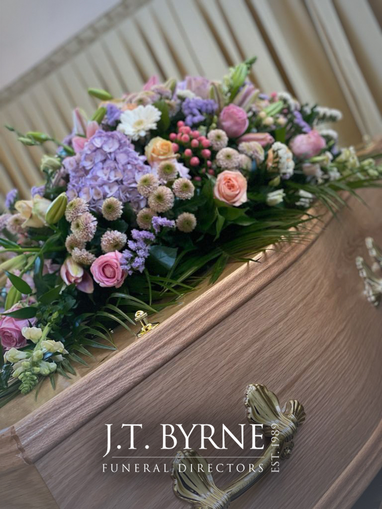 Flowers can mean a lot at a funeral as they can express a person's character in such a distinct way 💐 Here's a brochure of the floral tributes we offer here at #JTByrne 👉 bit.ly/47VCKtN ☎️ 01253 863022 | 💻 jtbyrne.co.uk