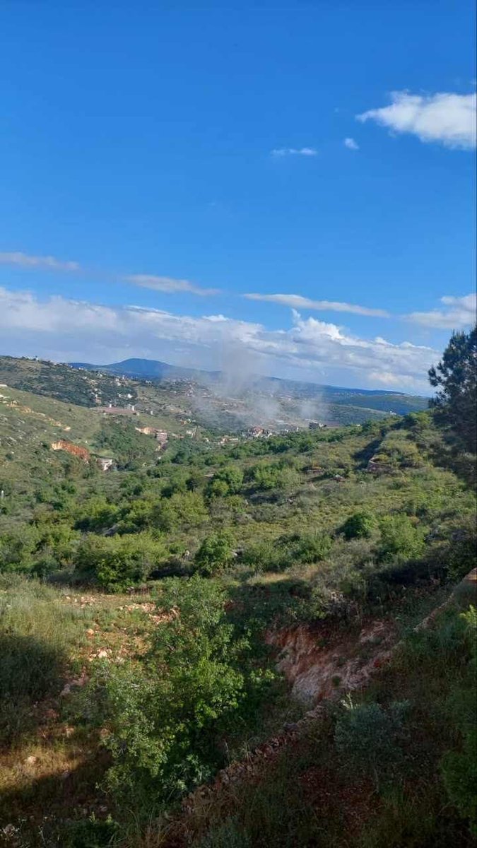 Breaking | Israeli occupation aircrafts bombard the town of Sarbin in southern Lebanon.