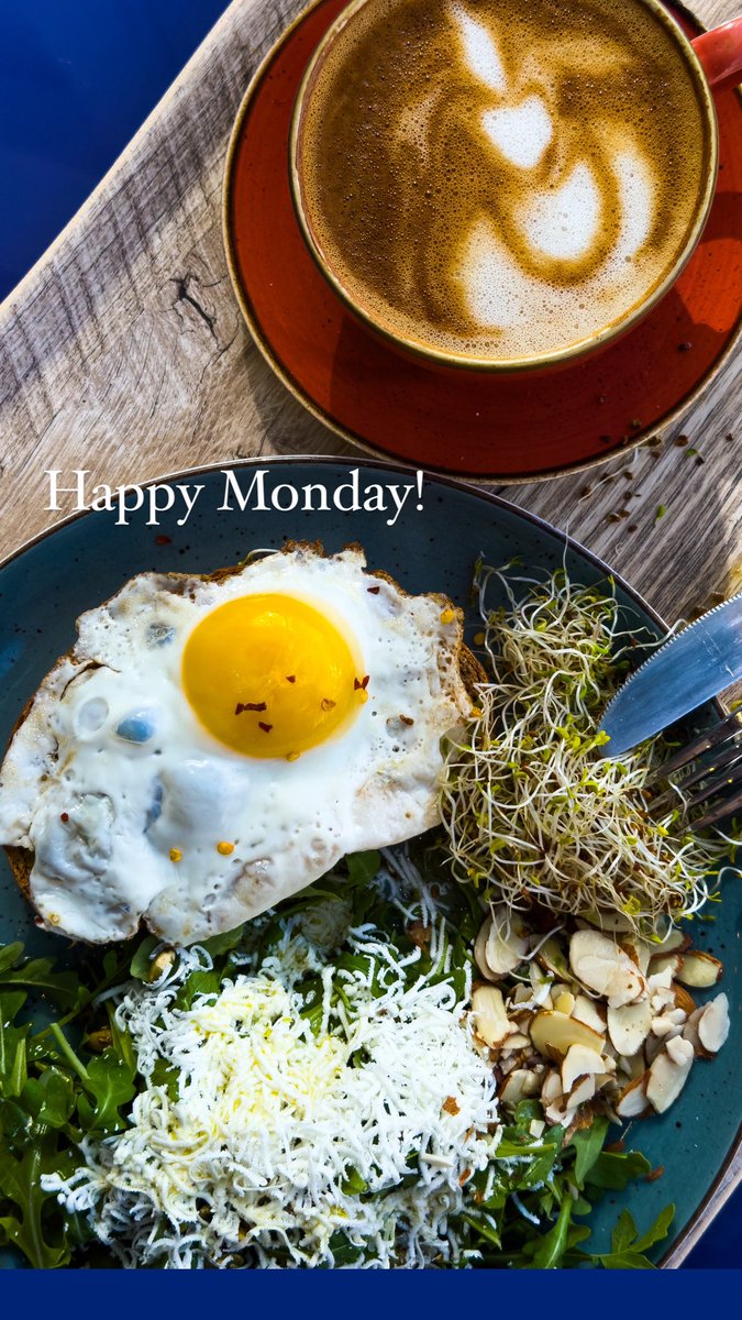 Starting a busy week with the great breakfast