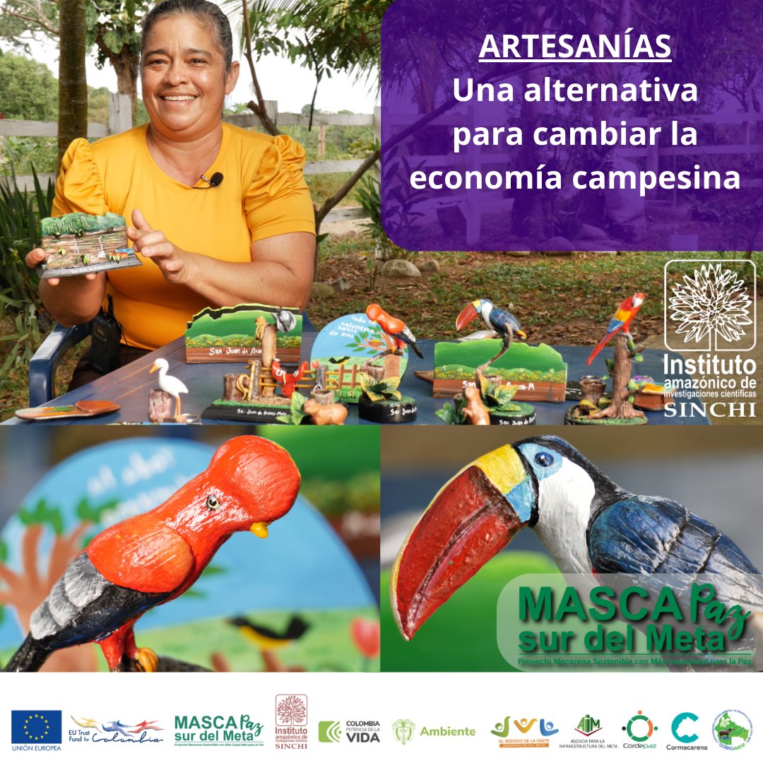 #Mascapaz capacita 30 organizaciones en #EconomíaSolidaria, generando proyectos en Mesetas, San Juan de Arama, Vista Hermosa y Puerto Rico📍
