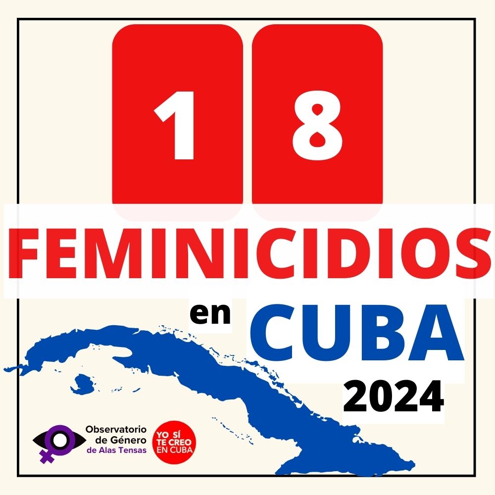 Lamentamos 1️⃣ nuevo caso de feminicidio en Cuba y 1️⃣nuevo intento de feminicidio.
Verificamos el #feminicidio de Yudely Chongo, de 28 años, sucedido en un lugar por precisar el 18 de abril en la comunidad rural de Mataguá, Manicaragua, en la provincia de #VillaClara.

🧵1/5