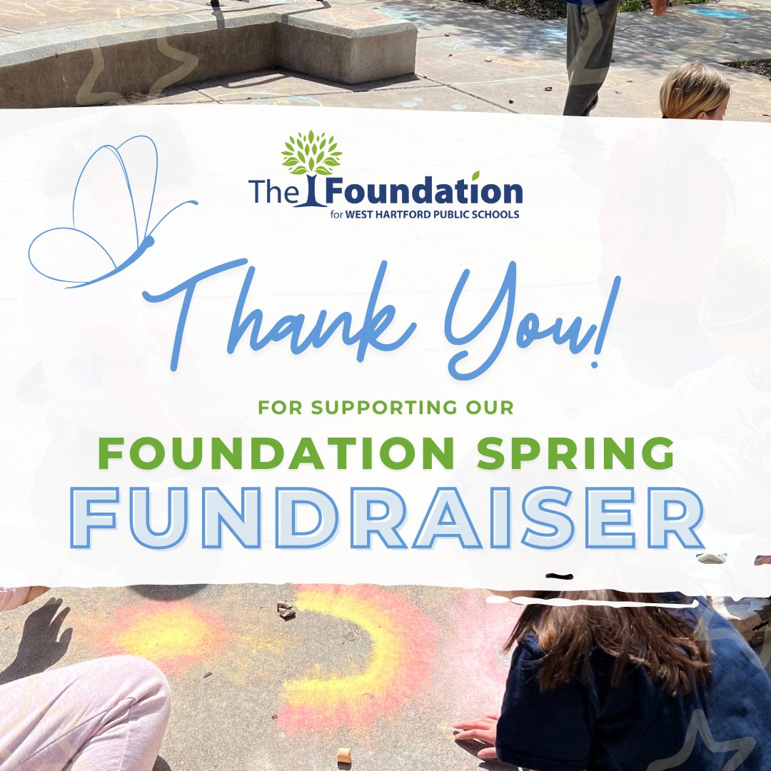 Thank you to everyone who helped to make The Foundation Spring Fundraiser a success! With your support, The Foundation can continue to fund innovative educational programs and ensure that West Hartford Public Schools continue to thrive. 📚✨
#EmpowerLearning #SupportEducation