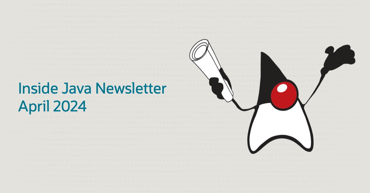 Read this SPECIAL ISSUE of the Inside Java Newsletter, as we celebrate our upcoming participation at #JCON 2024. social.ora.cl/6018b0KZo