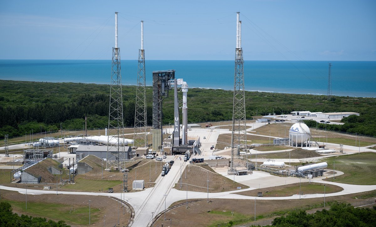 It’s finally launch day! Weather officials with @SLDelta45 predict 95% chance of favorable weather conditions for tonight’s @Commercial_Crew launch of @BoeingSpace's #Starliner spacecraft! Liftoff is targeted for 10:34pm ET aboard @ulalaunch's Atlas V rocket.