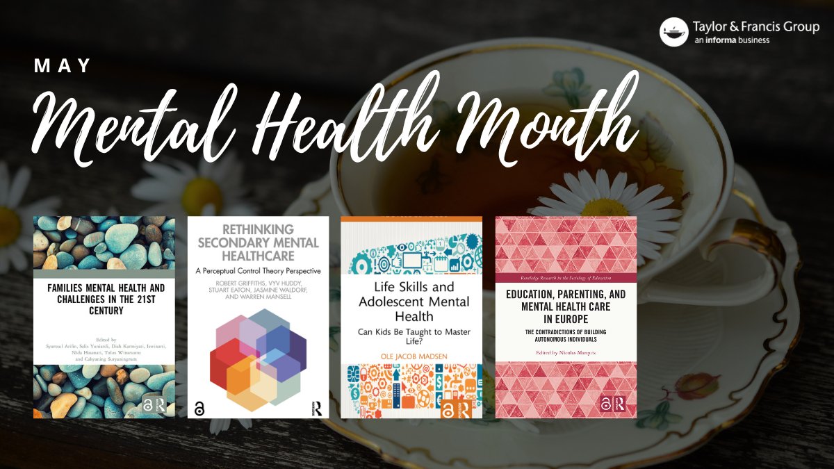 May is Mental Health Awareness Month - bringing attention to the importance of mental wellbeing. These #openaccess titles are more important than ever. spr.ly/6013jOuVf #mentalhealthmonth