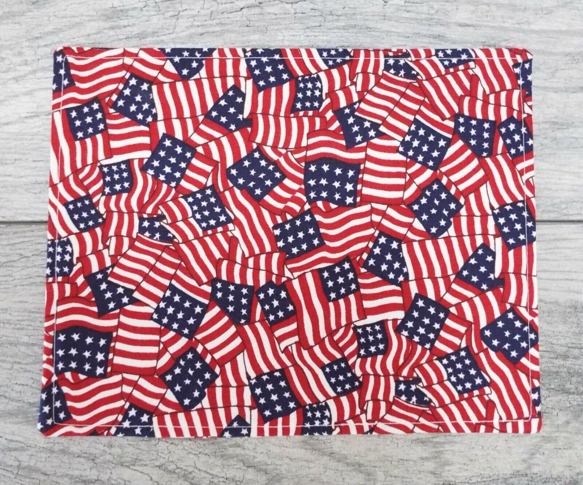 Flag Design Large Cotton Fabric Coaster Handmade 
ebay.com/itm/2667967825…