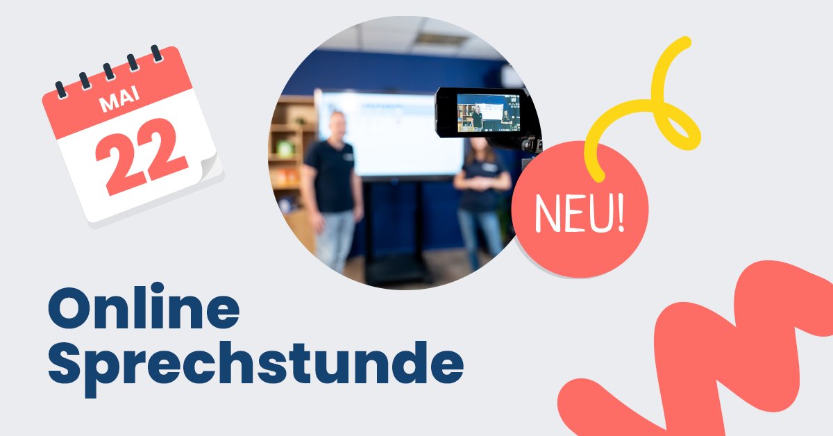 🚀 𝗦𝗽𝗿𝗲𝗰𝗵𝘀𝘁𝘂𝗻𝗱𝗲 𝟮𝟮. 𝗠𝗮𝗶 𝟮𝟬𝟮𝟰 🚀
Sie haben eine Frage oder möchten Tipps und Tricks zu Ihrem Touchscreen erhalten? 🤔 Dann melden Sie sich jetzt für unsere monatliche Online-Sprechstunde an 👉 prowi.se/Sprechstunde-2…
#Prowise #Bildung #Unterricht #Sprechstunde