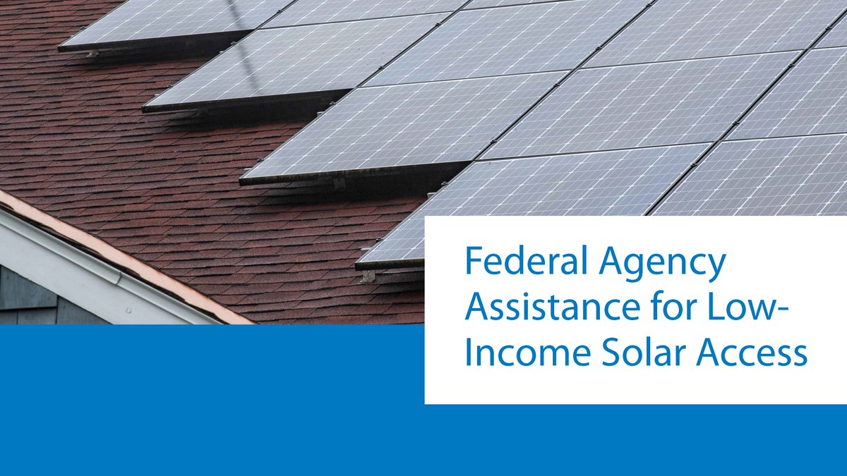 NREL's tweet image. This just in: New resources to help increase solar access in low-income households! Join NREL researchers and @CESA_News for a webinar on May 9 at 2 p.m. ET to learn more about how #weatherization and #LIHEAP can bring solar to their clients. bit.ly/4b7OJWA