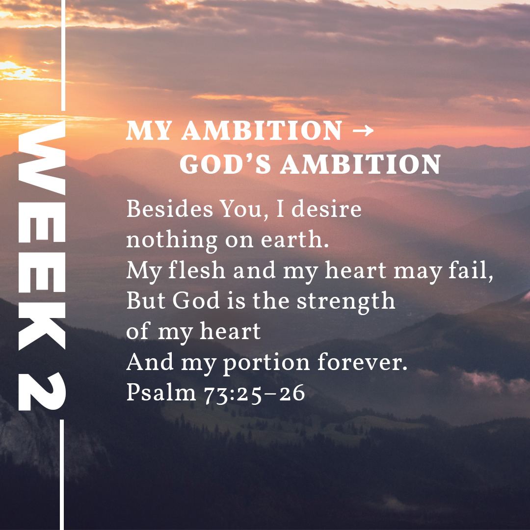 In week two of Spring Training, spend time in Psalm 73 and ask God to transform your ambitions into His ambitions. His plans are so much greater than we can imagine! Read this week’s lesson at firstdallas.org/week2 📖 🏃‍♂️