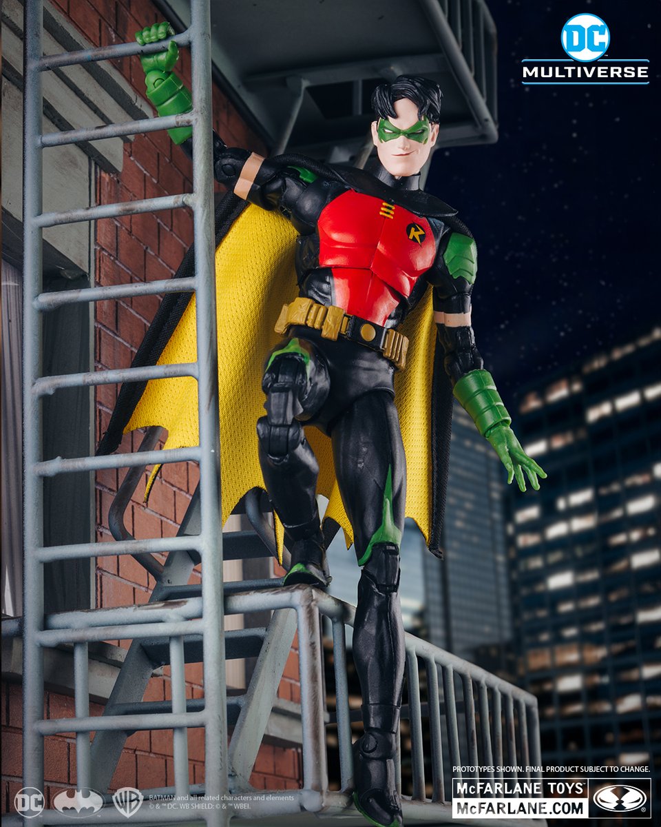 First revealed at #WonderCon, Robin (Tim Drake) 7' scale figure launches for pre-order MAY 10th at select retailers!

#McFarlaneToys #DCMultiverse #Robin #Batman #TimDrake #DCComics
