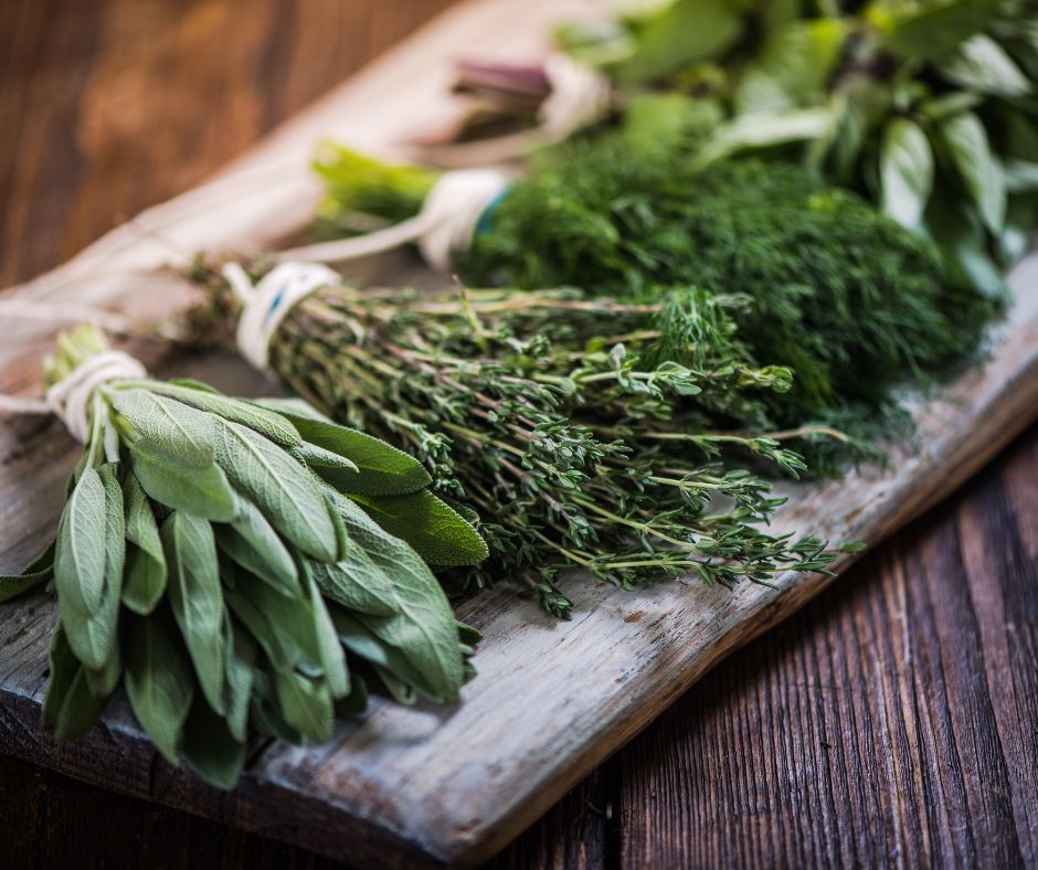 Herbs add color and flavor to recipes, which help reduce salt, fat, or sugar. Some examples of herbs include parsley, chives, thyme, basil, oregano, and rosemary.
#EFNEPworks #UFIFASExtensionFCS #HerbWeek #NutritionEducation